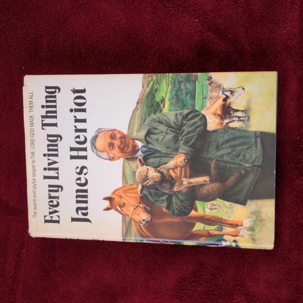 EVERY LIVING THING, By James Herriot 1st Edition 1992 Hardcover